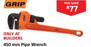 Grip 450mm Pipe Wrench