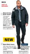Beck Black & Grey Bush Jacket