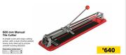 600mm Manual Tile Cutter
