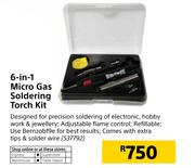 6-In-1 Micro Gas Soldering Torch Kit