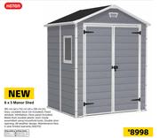 Keter 6x5 Manor Shed