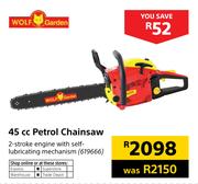 Wolf Garden 45cc Petrol Chainsaw