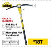 Builders Pick Head