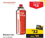 Megamaster Butane Can 227g