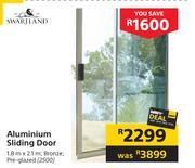 Swartland Aluminium Sliding Door-1.8m x 2.1m