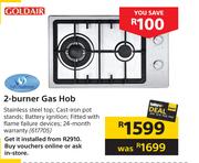 Goldair 2 Burner Gas Hob