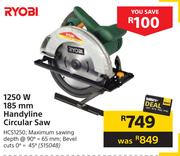 Ryobi 1250W 185mm Handyline Circular Saw