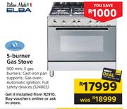 Elba 5 Burner Gas Stove