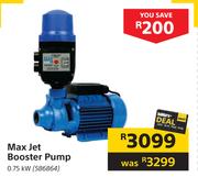 Max Jet Booster Pump 0.75Kw