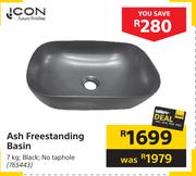Icon Ash Freestanding Basin