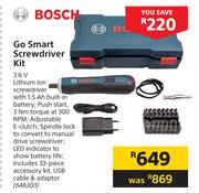 Bosch Go Smart Screwdriver Kit