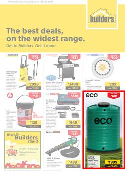 Builders Riverhorse : The Best Deals On The Widest Range (29 June - 8 July 2018), page 1