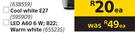 Eurolux LED A60 6W, B22, Warm White-Each