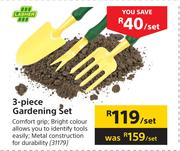 Lasher 3 Piece Gardening Set-Per Set