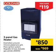 Goldair 3-Panel Gas Heater