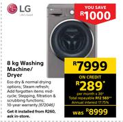 LG 8Kg Washing Machine/Dryer