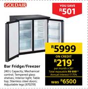 Goldair Bar Fridge/ Freezer