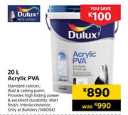 Dulux Acrylic PVA-20Ltr
