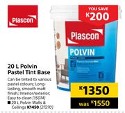 Plascon Polvin Pastel Tint Base-20Ltr