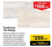 Treehouse Tile Range 250mm x 500mm-Per Sqm