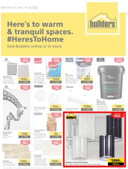 Builders Kitwe : Here's To Warm & Tranquil Spaces (21 June - 11 July 2022), page 1