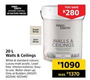 Fired Earth Walls & Ceilings-20Ltr