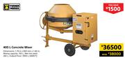 Turner Morris 400L Concrete Mixer