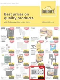 Builders Kitwe : Best Prices On Quality Products (20 June - 10 July 2023), page 1