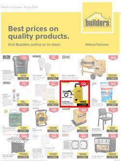 Builders Kitwe : Best Prices On Quality Products (20 June - 10 July 2023), page 1