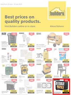 Builders Kitwe : Best Prices On Quality Products (20 June - 10 July 2023), page 1