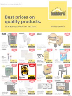 Builders Kitwe : Best Prices On Quality Products (20 June - 10 July 2023), page 1