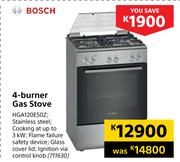 Bosch 4- Burner Gas Stove