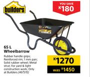 Builders 65L Wheelbarrow 