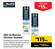 Bostik Marine Silicone Sealant-280ml
