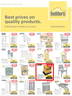 Builders Lusaka & Makeni : Best Prices On Quality Products (20 June - 10 July 2023), page 1