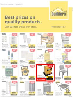 Builders Lusaka & Makeni : Best Prices On Quality Products (20 June - 10 July 2023), page 1