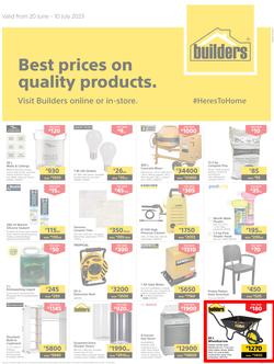Builders Lusaka & Makeni : Best Prices On Quality Products (20 June - 10 July 2023), page 1