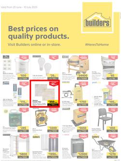 Builders Lusaka & Makeni : Best Prices On Quality Products (20 June - 10 July 2023), page 1