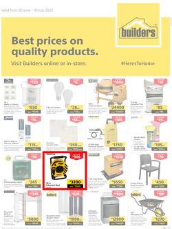 Builders Lusaka & Makeni : Best Prices On Quality Products (20 June - 10 July 2023), page 1