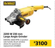 Dewalt 2200W 230mm Large Angle Grinder