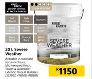 Fired Earth Severe Weather-20L
