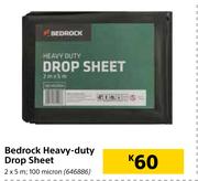 Bedrock Heavy Duty Drop Sheet 