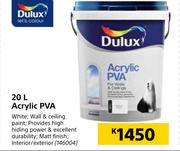 Dulux Acrylic PVA-20L