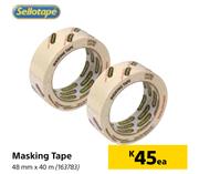 Sellotape Masking Tape 48mm x 40m
