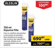 Alcolin 750ml Espuma Filla-cada