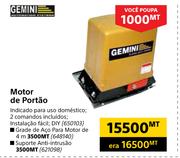 Gemini Suporte Anti Intrusão