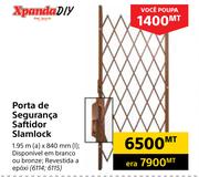 Xpanda Diy Porta de Seguranca Saftidor Slamlock
