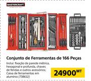 Mastercraft Conjunto de Ferramentas de 166 Pecas