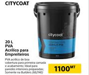 Citycoat 20L PVA Acrilico para Empreiteiros