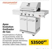 Megamaster Apex Évolution Grelhador de Gás